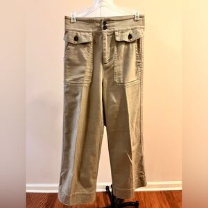 Jcrew wide leg trouser.